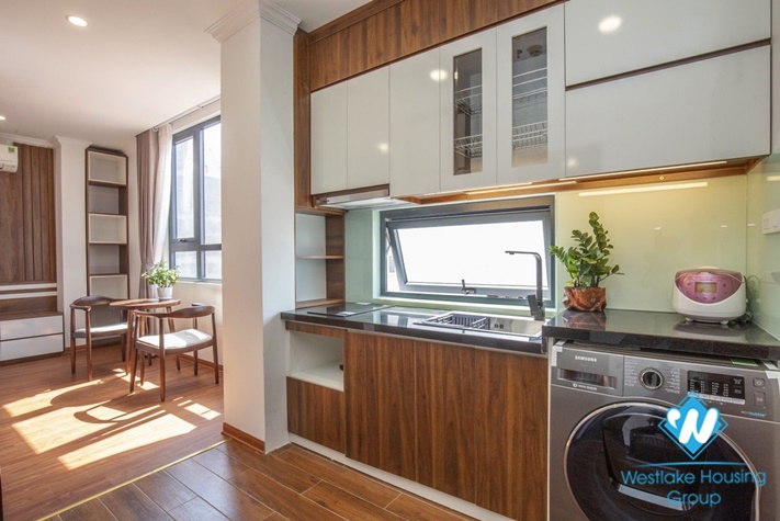  A new and modern studio  for rent on Linh Lang street, Ba Dinh, Hanoi. 